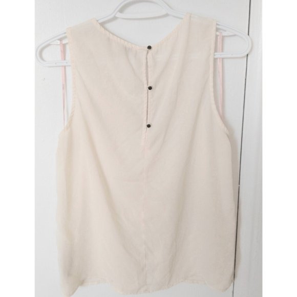 Forever 21 Contemporary Sheer Crochet Blouse - Picture 2 of 3